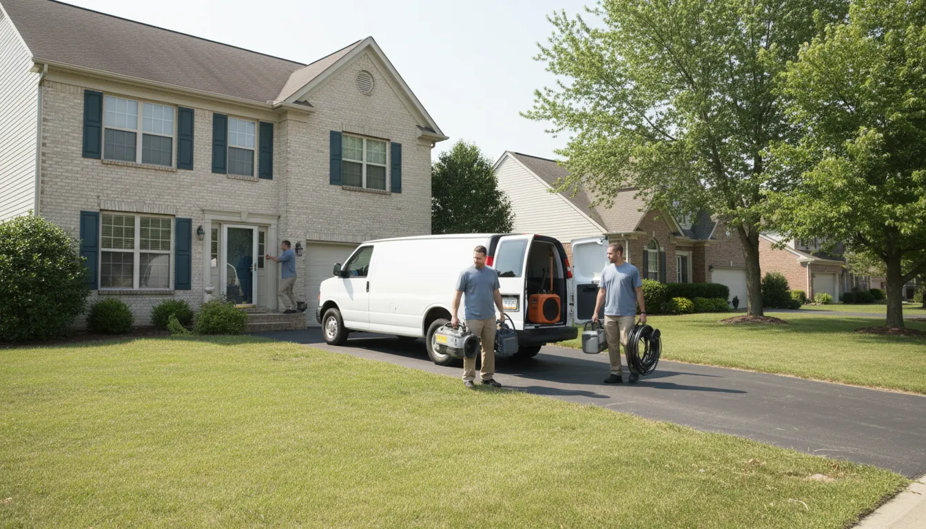 Emergency Water Extraction in Canal Fulton, Ohio